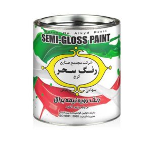 رنگ روغنی نیمه براق مخصوص 760 سحر 1 کیلویی