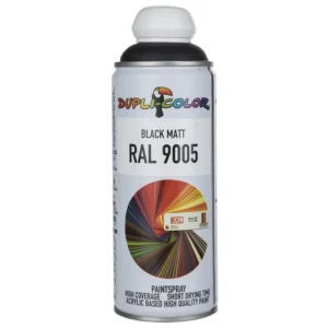 اسپری رنگ مشکی مات دوپلی کالر مدل RAL 9005