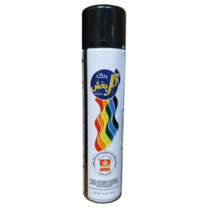 اسپری رنگ مشکی براق گل پخش